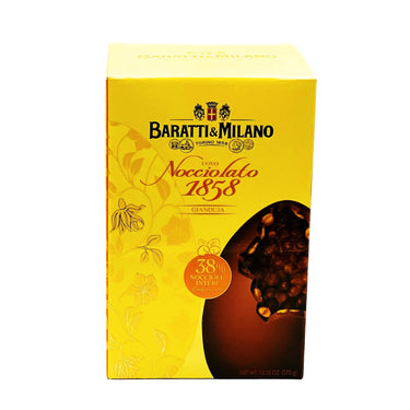 Uovo Nocciolato Gianduja 1858 - Baratti & Milano - Rosato Vini